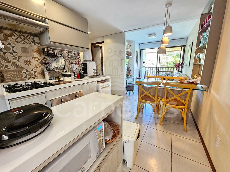 Flat 02 Quartos no Nannai Residence - Porto de Galinhas