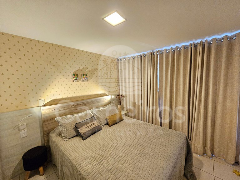 Flat 02 Quartos no Nannai Residence - Porto de Galinhas