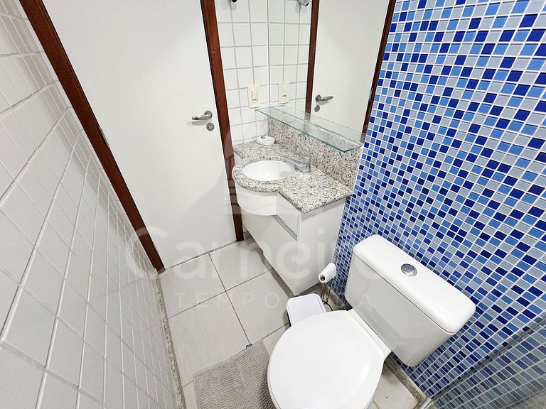 Flat 02 Quartos no Nannai Residence - Porto de Galinhas