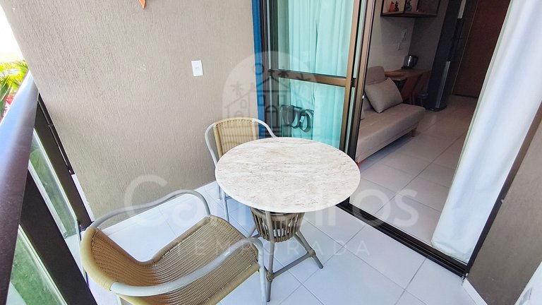 Studio com Vista Piscina no Makia Beach (A19-4)
