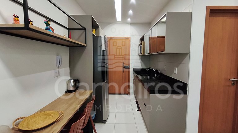 Studio com Vista Piscina no Makia Beach (A19-4)