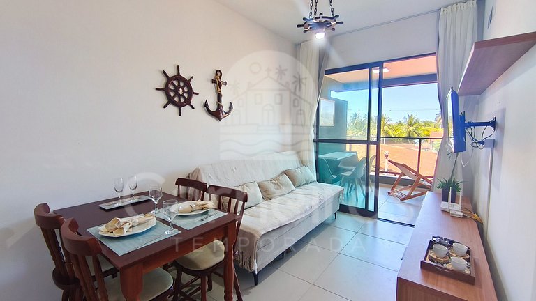 Flat no Açores - Pé na Areia de Tamandaré (B06)