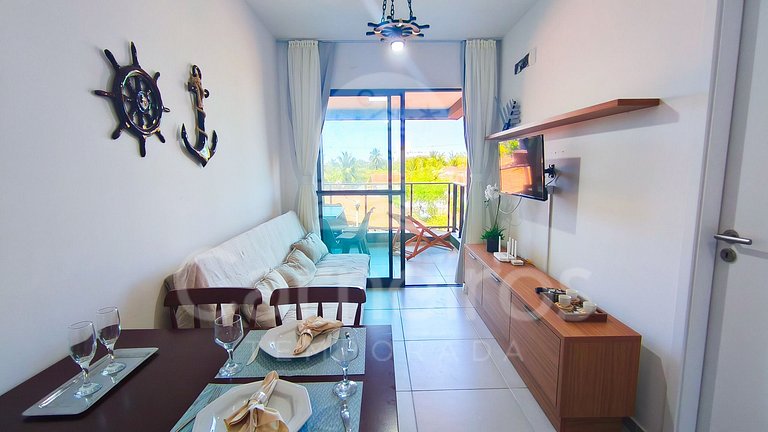 Flat no Açores - Pé na Areia de Tamandaré (B06)