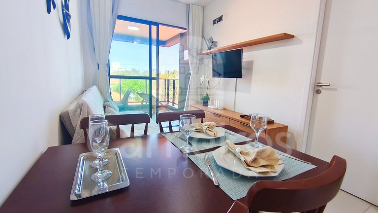 Flat no Açores - Pé na Areia de Tamandaré (B06)