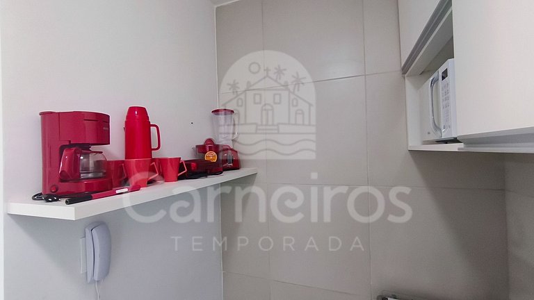 Flat no Açores - Pé na Areia de Tamandaré (B06)