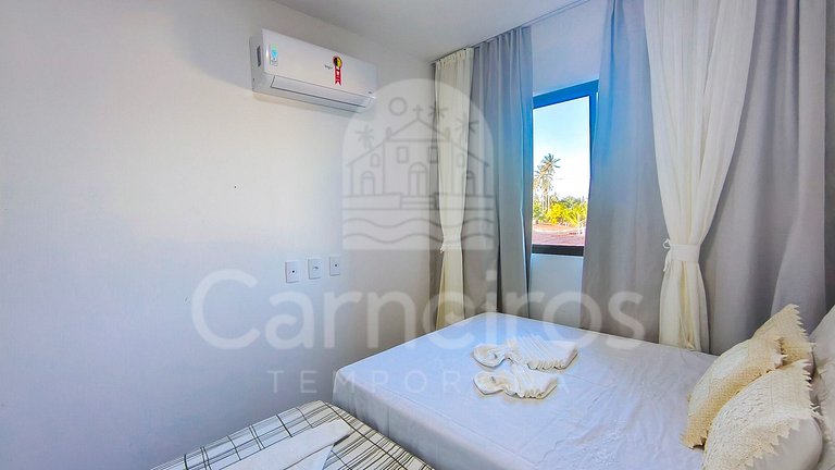 Flat no Açores - Pé na Areia de Tamandaré (B06)