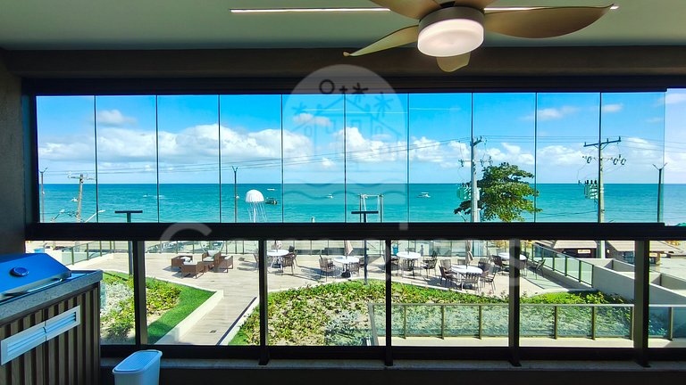 Flat 3 Quartos Vista Mar no Açores Tamandaré (B24)