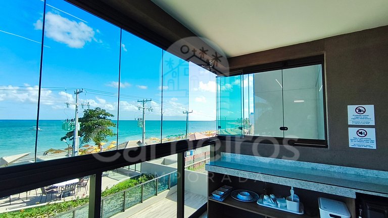 Flat 3 Quartos Vista Mar no Açores Tamandaré (B24)