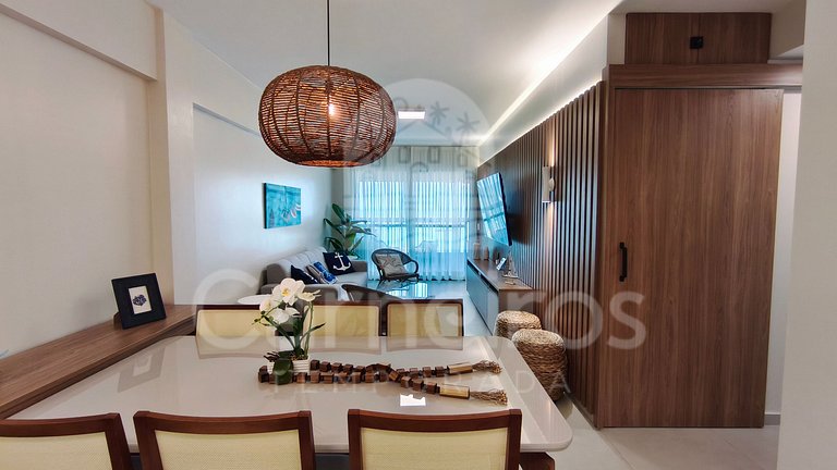 Flat 3 Quartos Vista Mar no Açores Tamandaré (B24)