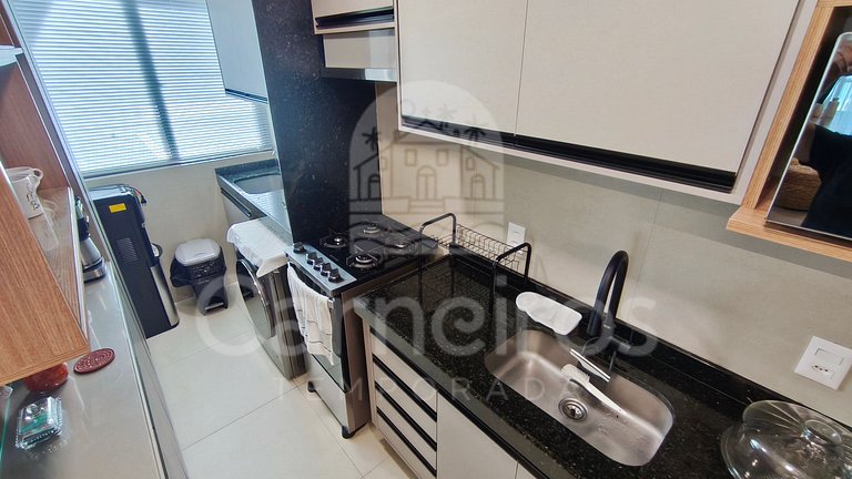 Flat 3 Quartos Vista Mar no Açores Tamandaré (B24)