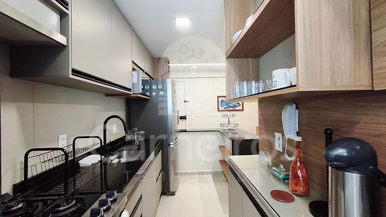 Flat 3 Quartos Vista Mar no Açores Tamandaré (B24)