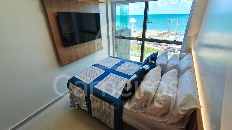 Flat 3 Quartos Vista Mar no Açores Tamandaré (B24)