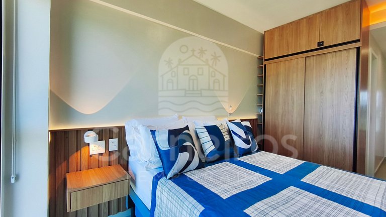 Flat 3 Quartos Vista Mar no Açores Tamandaré (B24)