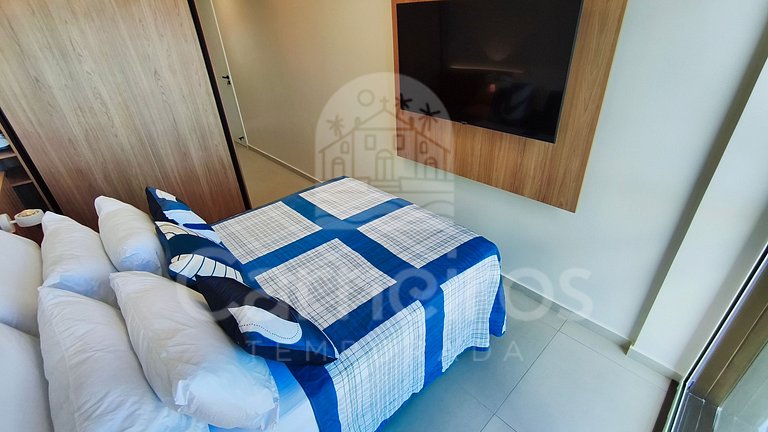 Flat 3 Quartos Vista Mar no Açores Tamandaré (B24)