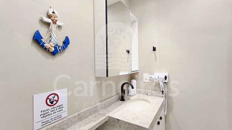 Flat 3 Quartos Vista Mar no Açores Tamandaré (B24)