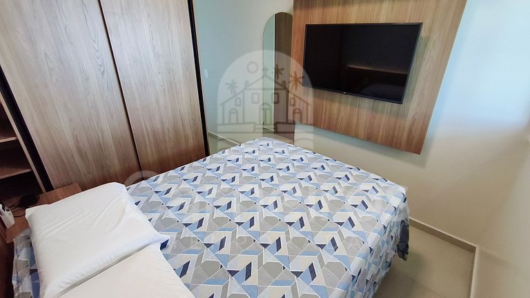 Flat 3 Quartos Vista Mar no Açores Tamandaré (B24)