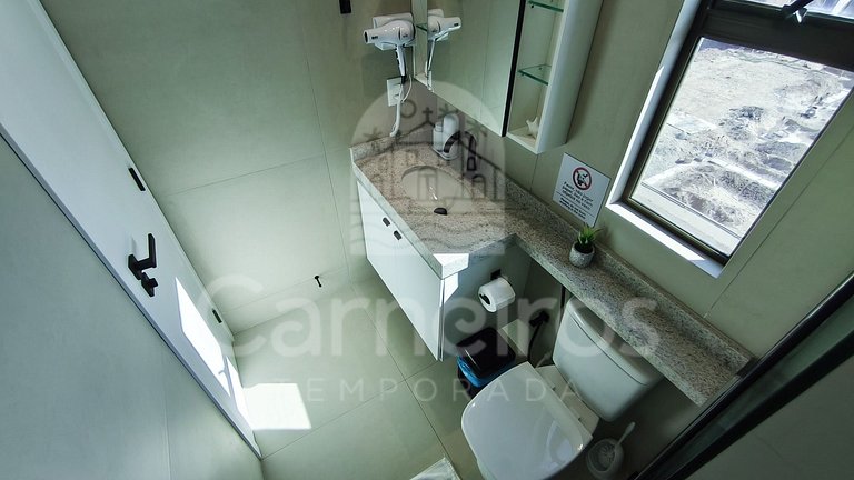 Flat 3 Quartos Vista Mar no Açores Tamandaré (B24)