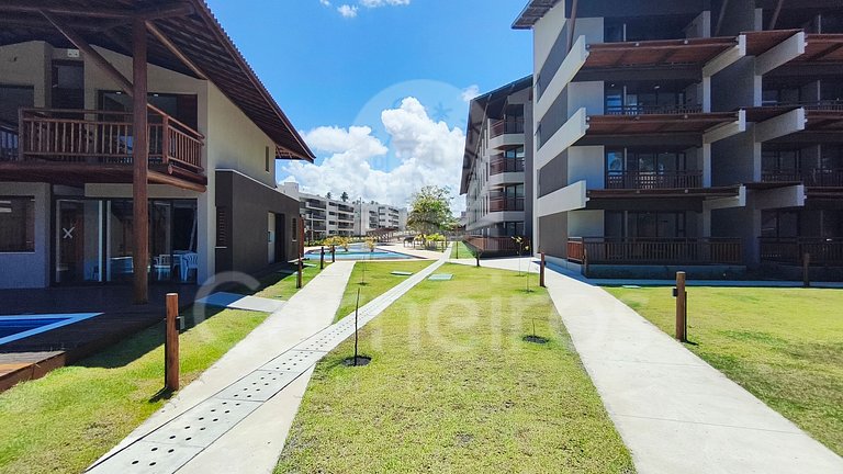 Studio Térreo-Carneiros Atlântico-Pé na areia (B029)