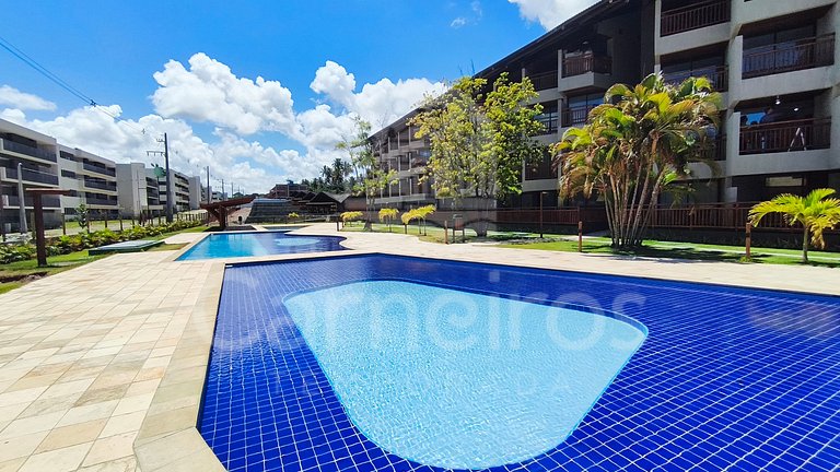 Studio Térreo-Carneiros Atlântico-Pé na areia (B029)