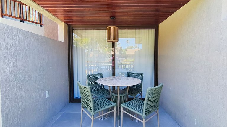 Studio no Carneiros Atlântico | Pé na areia