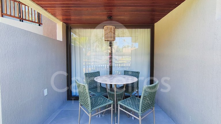 Studio Térreo no Carneiros Atlântico - Pé na areia (D018)