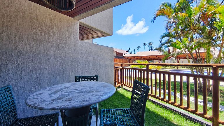 Studio no Carneiros Atlântico | Pé na areia