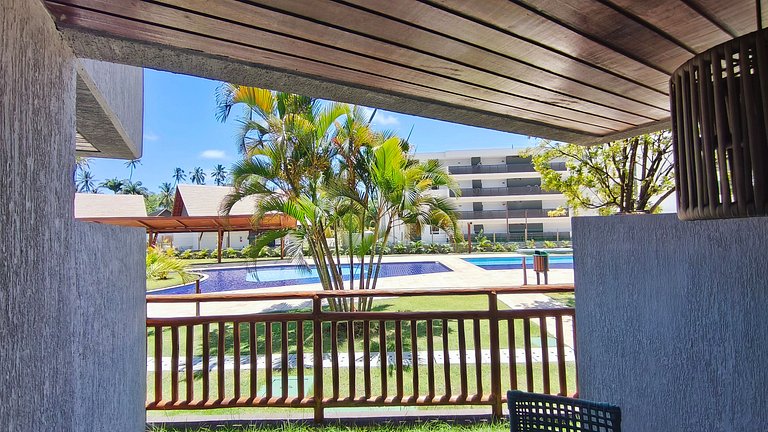 Studio no Carneiros Atlântico | Pé na areia