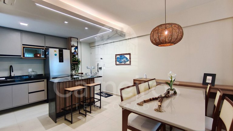 Flat 3 Quartos Vista Mar no Açores Tamandaré (B24)