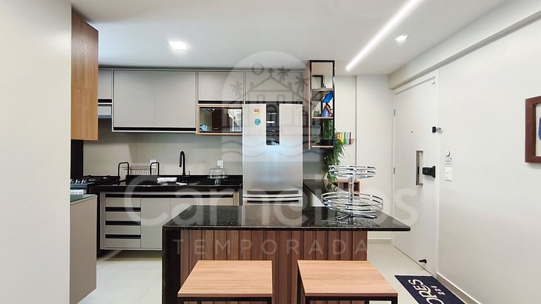 Flat 3 Quartos Vista Mar no Açores Tamandaré (B24)