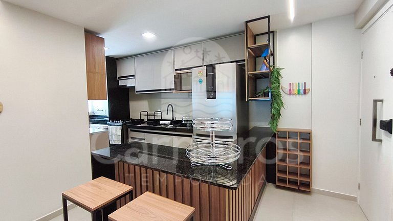 Flat 3 Quartos Vista Mar no Açores Tamandaré (B24)