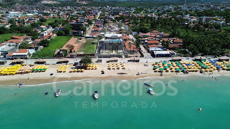 Flat no Açores - Pé na Areia de Tamandaré (B21)