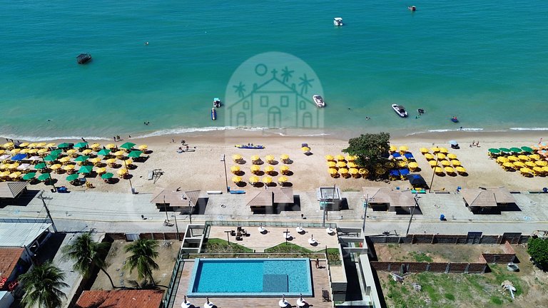 Flat no Açores - Pé na Areia de Tamandaré (A22)