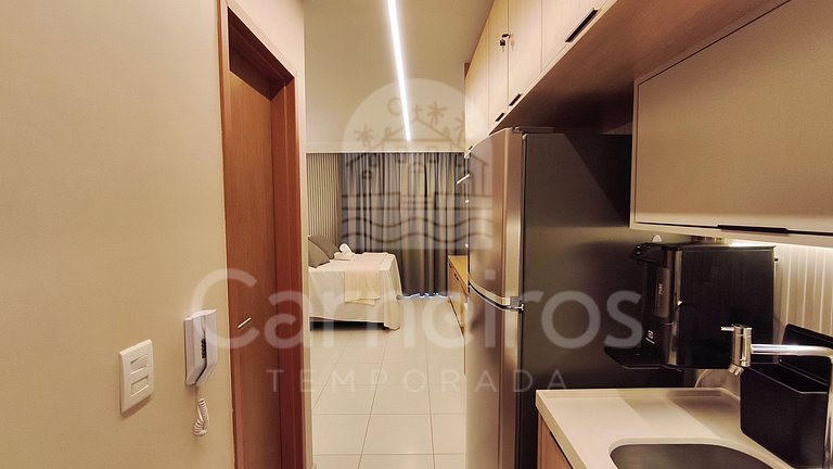 Studio Completo no Malia Beach (C15-1)