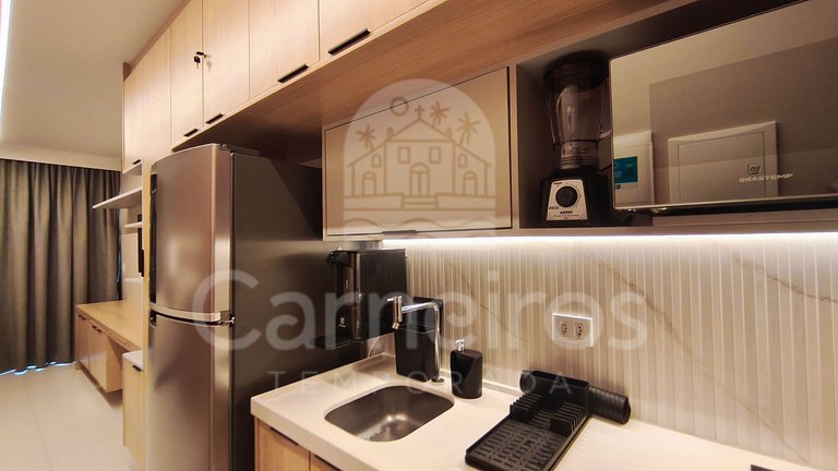 Studio Completo no Malia Beach (C15-1)