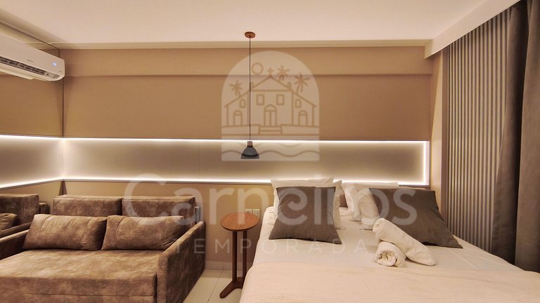 Studio Completo no Malia Beach (C15-1)