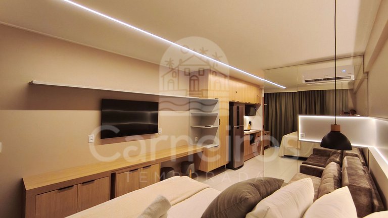 Studio Completo no Malia Beach (C15-1)