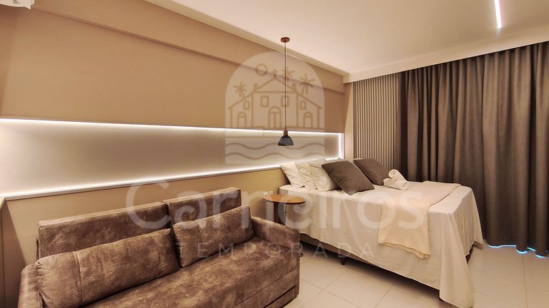 Studio Completo no Malia Beach (C15-1)