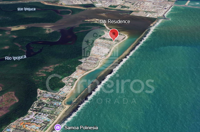 Flat 2 quartos no Itah Residence (X03i)