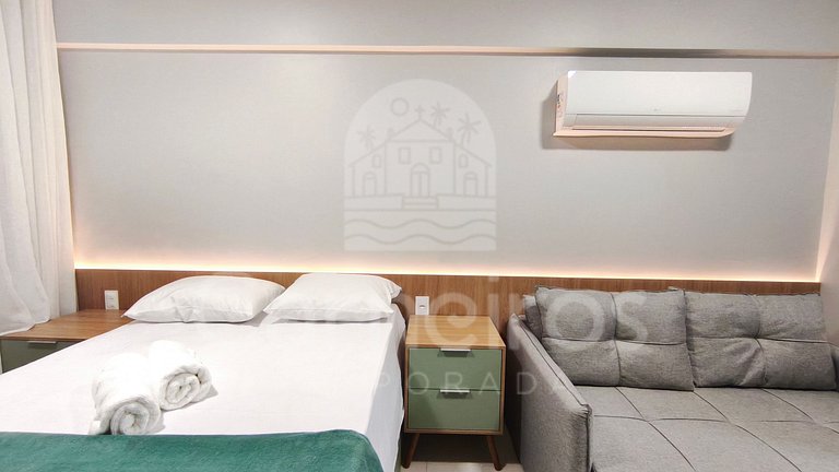 Flat no Açores - Pé na Areia de Tamandaré (A21)