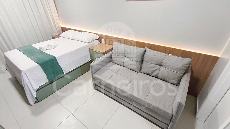 Flat no Açores - Pé na Areia de Tamandaré (A121)