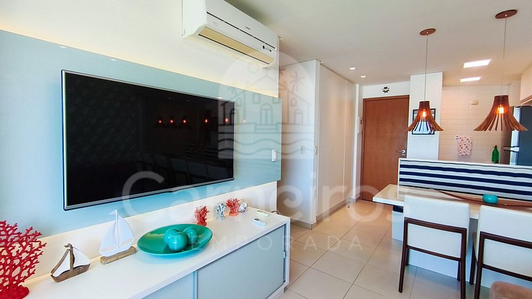 Flat 1 Quarto - Carneiros Beach Resort (C06-C)