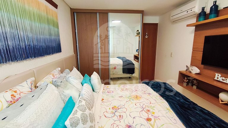 Flat 1 Quarto - Carneiros Beach Resort (C06-C)