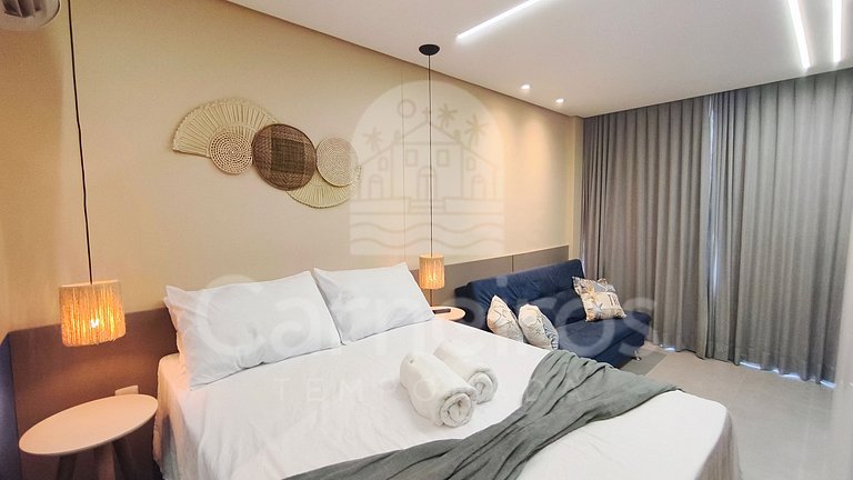 Studio no Nawa Residence - Praia de Tamandaré(A04)