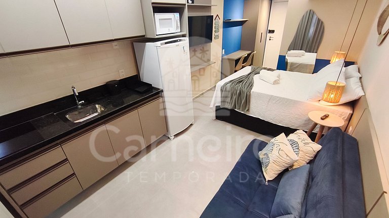 Studio no Nawa Residence - Praia de Tamandaré(A04)