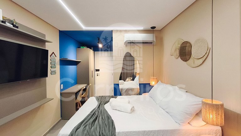 Studio no Nawa Residence - Praia de Tamandaré(A04)