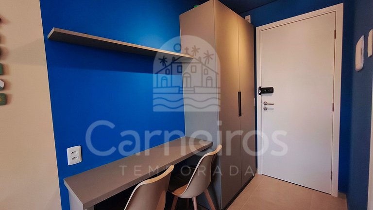 Studio no Nawa Residence - Praia de Tamandaré(A04)