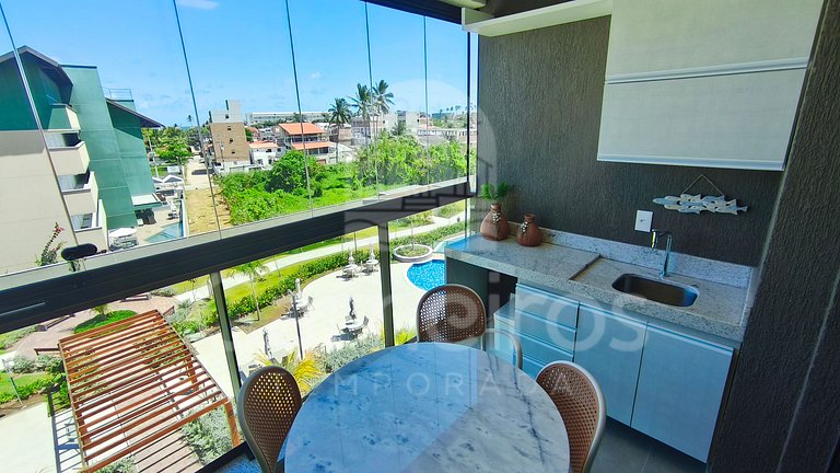 Flat no Beach Class Summer Residence (C09-4)