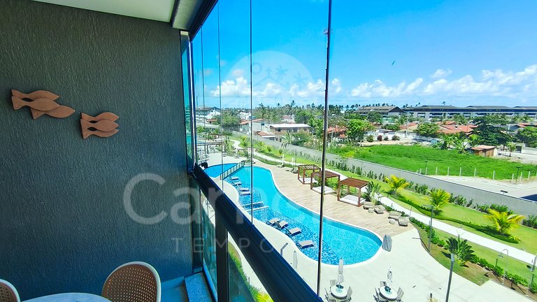 Flat no Beach Class Summer Residence (C09-4)