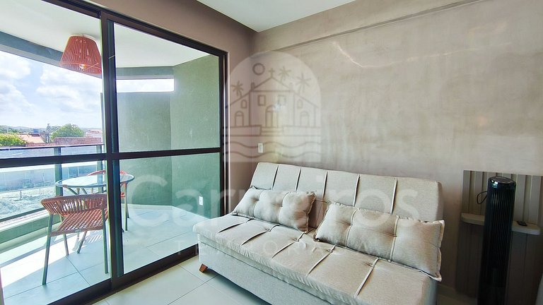 Flat no Açores - Pé na Areia de Tamandaré (B21)