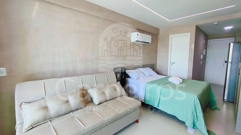 Flat no Açores - Pé na Areia de Tamandaré (B21)